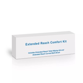 Allotro Labs Butt Wiper Tool Extended Reach Comfort Kit with Long Toilet Aid and