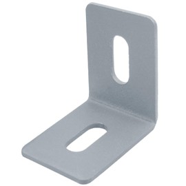 GBGS 10 Pack Slotted L Bracket,2-1/8" x 2-1/8" x 1-1/2",Adjustable Corner Braces with Elongated Slots, Max Load 110 lb