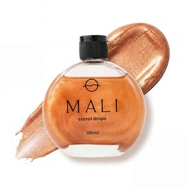 Bronceador Mali | Ingredientes 100% Naturales, Aceite de Zanahoria | Acelerador de Bronceado | Hidratante, para pieles delicadas | Libre de químicos | 100ml