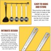Geiserailie 8 Pieces 2 Tablespoon Scoops with Long Handle, 30