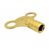 Brass Radiator Bleed Key for Removing Trapped Air/Valve Venting