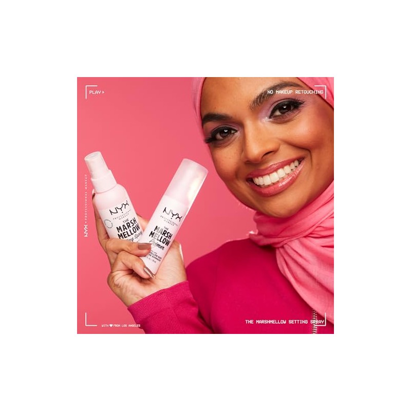 NYX Professional Makeup Primer, The Marshmellow, Make-up Base with Vegan