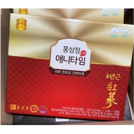 Chong Kun Dang Health Red Ginseng Extract Anytime Stick 10ml x 30 packets 1 I agree to the use of my personal information. / 종근당건강 홍삼정 애니타임스틱 10ml x 30포 1개 개인정보 활용에 동의합니다.