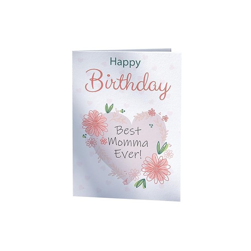 Birthday Card for Best Momma Ever - Mum Mummy Ma