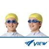 VIEW V422J BL Swimming Goggles, Made in Japan, For Children