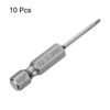 HARFINGTON 10pcs #1 Phillips Screwdriver Bit PH1 1/4" Hex Shank