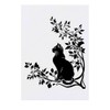 'Cat Sitting on Branch ' Temporary Tattoo - Water Resistant,