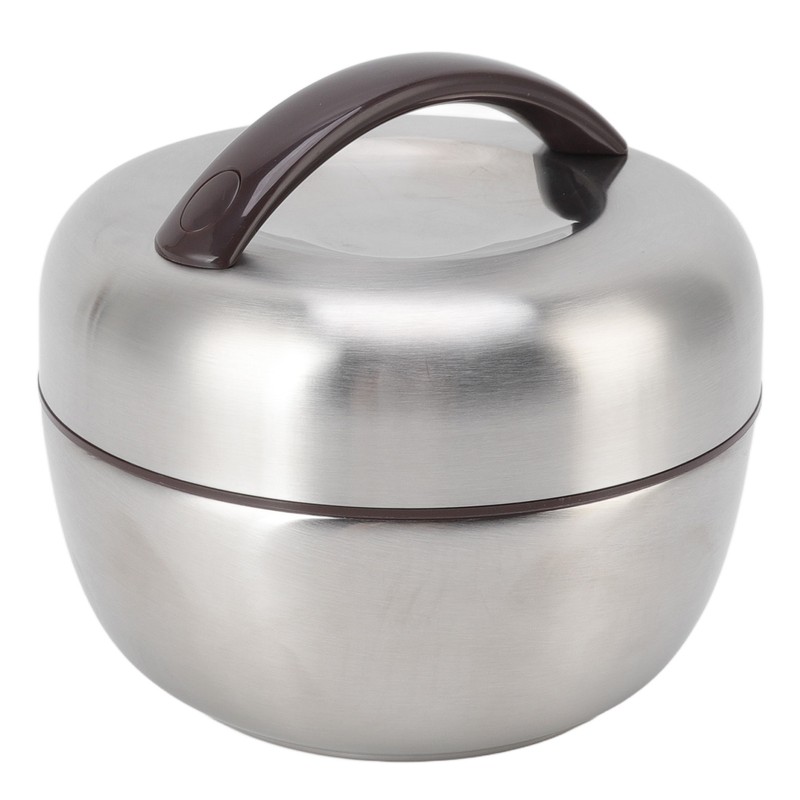 0.8L Vacuum Insulated Lunch Box 304 Stainless Steel Leakproof Portable