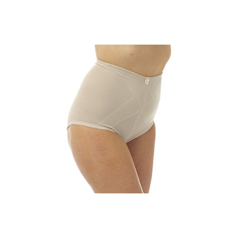 Marlon Women's Emily Control Knickers, Nude,XL