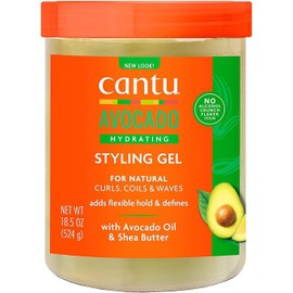 Cantu Gel hidratante de aguacate (paquete de 1)