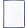 Winco Double Fold Menu Cover, 12-Inch x 9.5-Inch, Blue