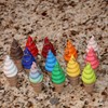 KeyChain Ice Cream Cone Chapstick Keychain – Cute Holder with