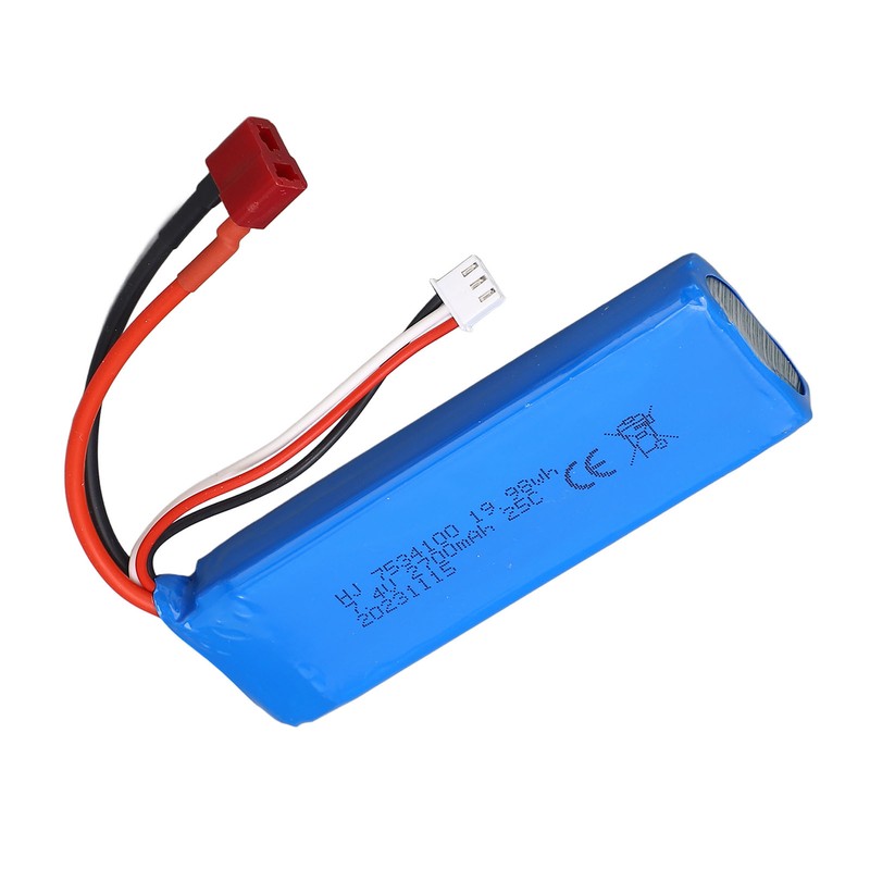 7.4V 2700mAh Battery Li Po Overcharge Short Circuit Protection Light