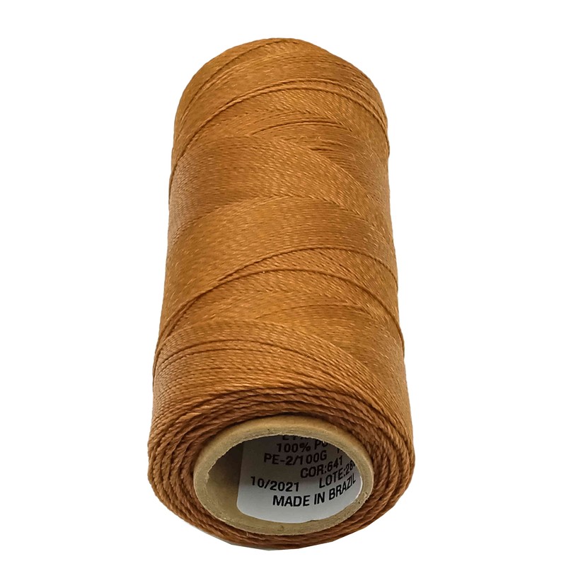 LINHASITA Waxed Thread Spool, 100g/360 Metres, 0.5mm Thick, Polyester Macrame