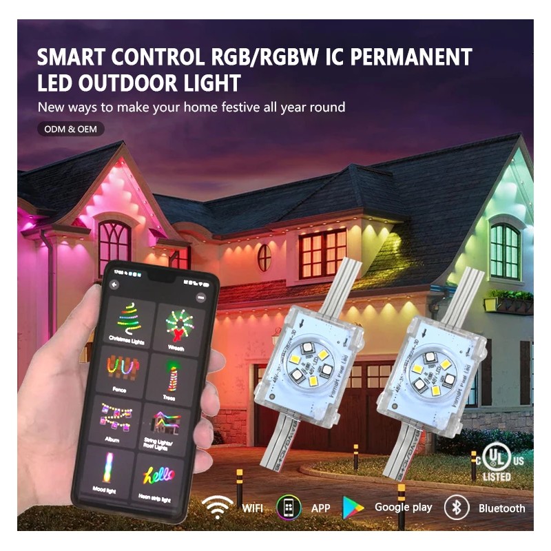 50ft 100ft 150ft 200ft 300ft Holiday Christmas Led Pixel Point