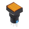 25PCS Button Switch with Control Light Electric Push Switch for
