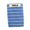 TECLA TERRY TOWELS SRIPED Face Towel, Blue, Clear Blue Stripes
