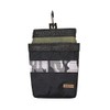Keiyo Flat Waist Bag, Sakura GEA1699PG, Green, Body: Depth 2.8