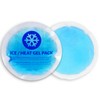 EverOne Round Reusable Gel Ice Pack with Cloth Backing for
