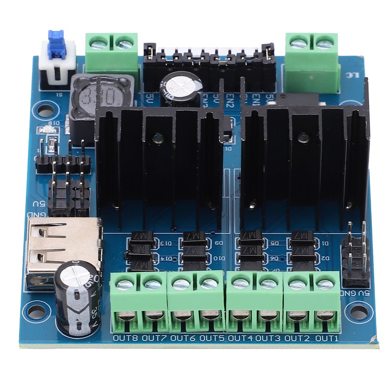 L298N Driver Module 4‑Channel Smart Auto Motor Driving Board Electronic