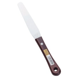 仁作 Stainless Steel Spatula Wood Pattern 125 mm No. (A Little Bit Of... 415