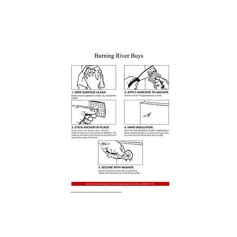 BRB Products Insulation Hanger Adhesive