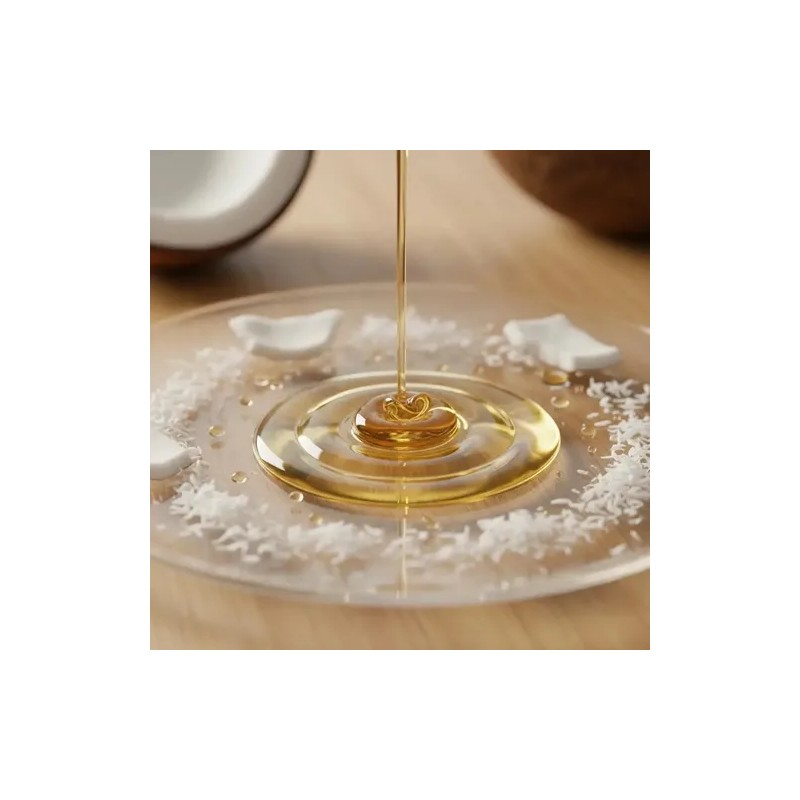 Aceite Coco Barba Cabello Piel Nutre Brillo