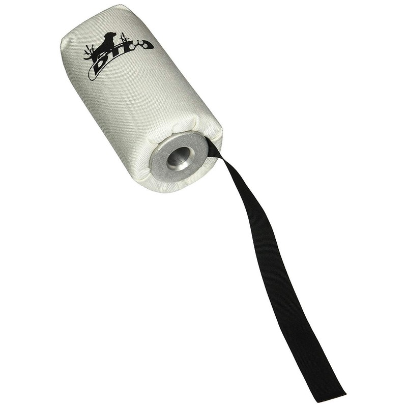 D.T. Systems Super-Pro Dog Training Launcher Dummy, Bright White with