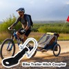 Luomorgo 2 Pack Bike Trailer Hitch Coupler - Heavy Duty