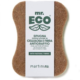 mr.ECO Cellulose Kitchen Sponge, Large, Green, Small