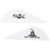 Bohning Blazer Vanes Don't Tread On Me 2" - White