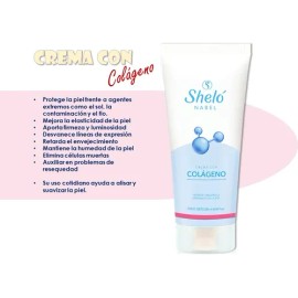 Crema Facial Con Colágeno 2 Pack Sheló Nabel 25 Años                                                                                                  