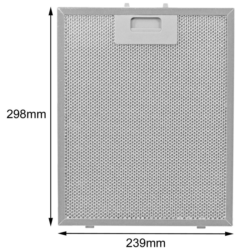 SPARES2GO Metal Mesh Filter for Candy Cooker Hood/Kitchen Extractor Fan