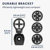 kwmobile Mount Compatible with Garmin Edge/Bryton Rider/Wahoo Mount - Bicycle