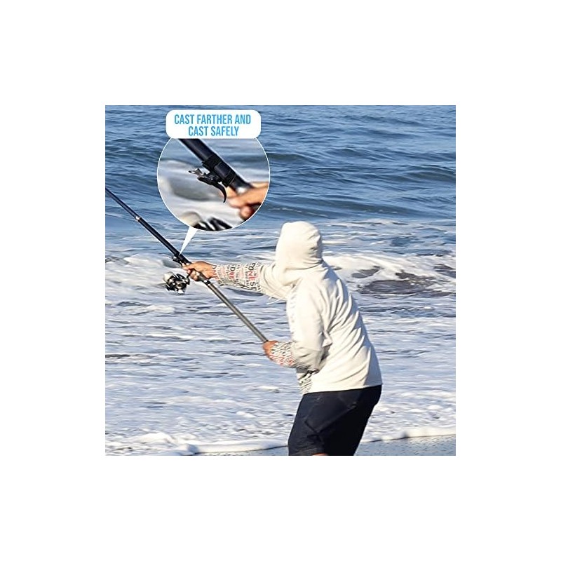 Fishernomics Cast Cannon Surf Fishing Trigger Aid – Breakaway Bait