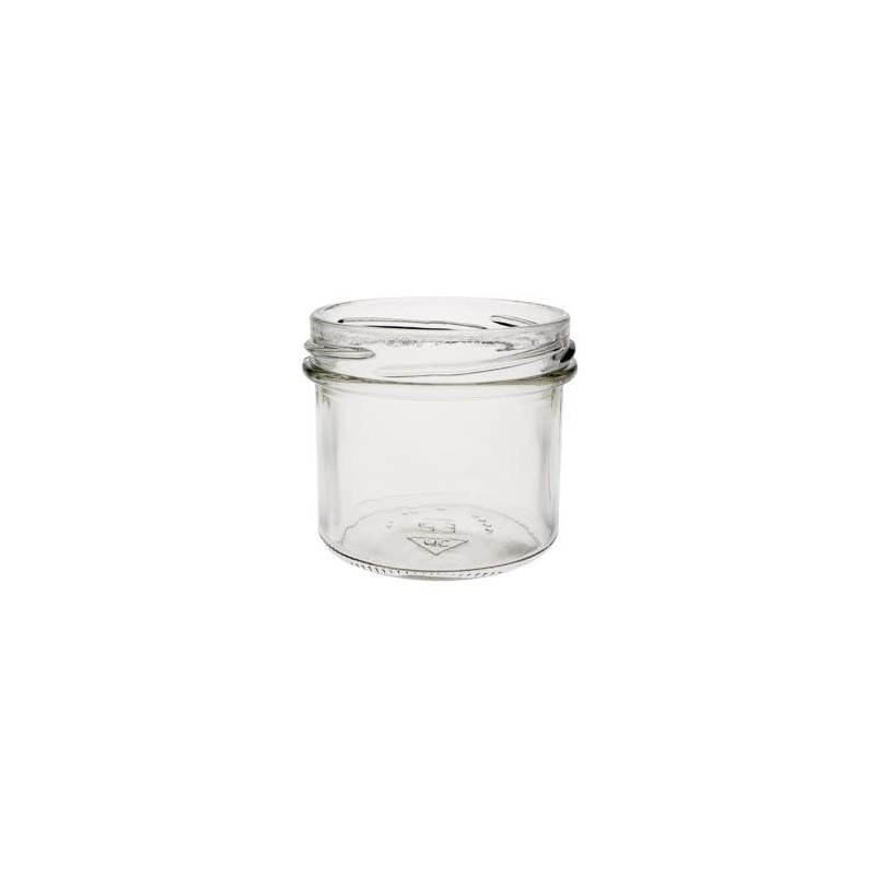 Vitrea Preserving Jars with Screw Lids - 125 ml Glass/Metal