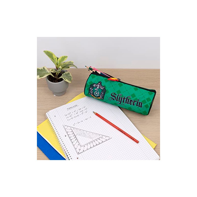 Undercover HPLG0693 Pencil Case Round Slytherin Green