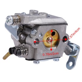 Anxingo Carburetor for Poulan Craftsman 530069703 530071620 Poulan Chainsaw 222 1900 1950 2050 2150 2250 Zama C1U-W8 C1U-W14 Walbro WT-89 WT-324 WT-624 Carb