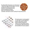 Genio Cristal Rose Gold SS10 Ultra Hotfix Rhinestones, 3600pcs Quality,