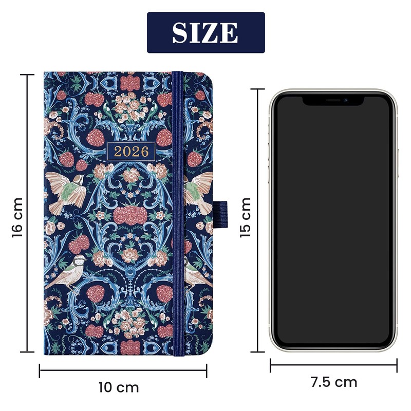 Kamaking Pocket Diary 2026 - A6 Diary 2026, Pocket Diary