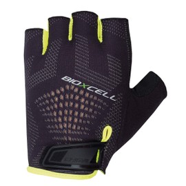 Chiba Bioxcell Super Fly Gloves, Black/Neon Yellow, Medium