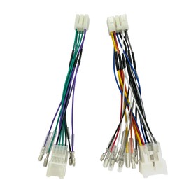 OTORAM Compatible Toyota Daihatsu 10 Pin 6 Pin Speaker Output Harness