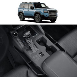 Central Control Storage Box Silicone Non-Slip Mat for 2024 2025 Toyota Land Cruiser 250 1958 Prado Lc250 Water Cup Mat Scratch Pad Interior Modification Accessories (Central Storage Box)