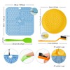 Lick Mat, Lick Bowl, Spatula and Cleaning Brush for Dogs