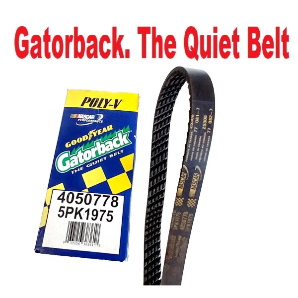 Continental Elite Serpentine Poly-V The Quiet Belt GOODYEAR GATORBACK 4050778