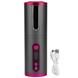 Cordless Curlers Hair Curling Iron Cordless Automatic USB Rechargeable MultiFunction Tool