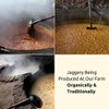 Danodia Foods Organic Brown Jaggery Cubes/Blocks 0.9 Pounds, Natural Sugarcane