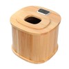 Huonsen wood top medium-sized dry sit bath foot bath / 휴온센 우드탑 중형 건식 좌훈 족욕기
