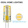 RAYHOO 10pcs G4 LED Bulbs JC Bi-Pin Base Light Lamps