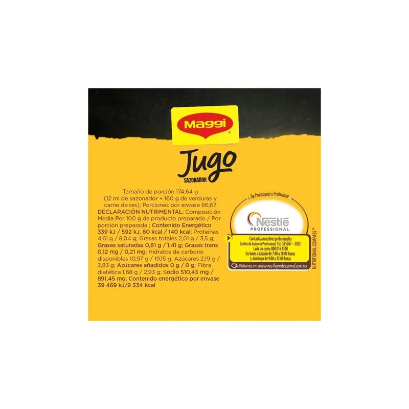 Jugo Sazonador Liquido Maggi 800 Ml